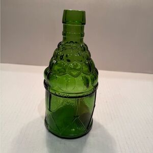 8" McGivers American Army Bitters Glass Bottle